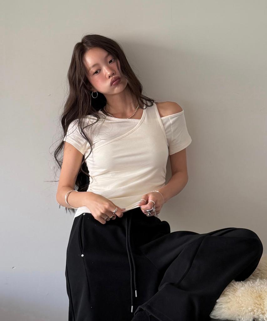 MIXXO Брюки с эластичной талией изогнутого кроя_Miwtmg36Ss Miwtmg50Qb Miwtmg80Qc (Тип B)