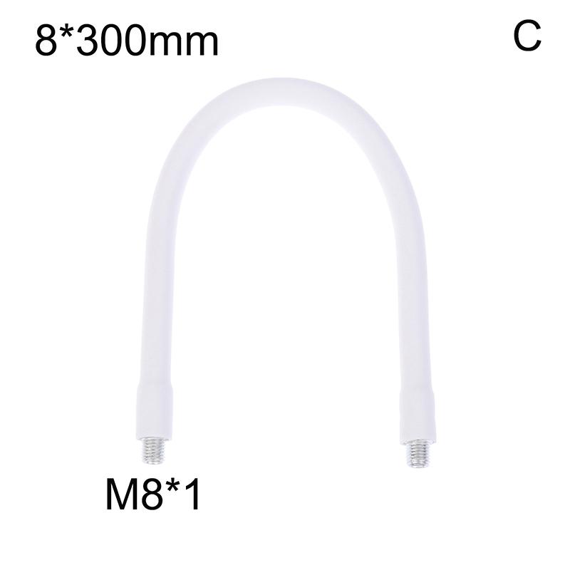 1 шт. M6 M8 Мужская внутренняя резьба Мягкий легкий гибкий кабелепровод DIY металлический силиконовый шланг гибкая формовка универсальный для лампы