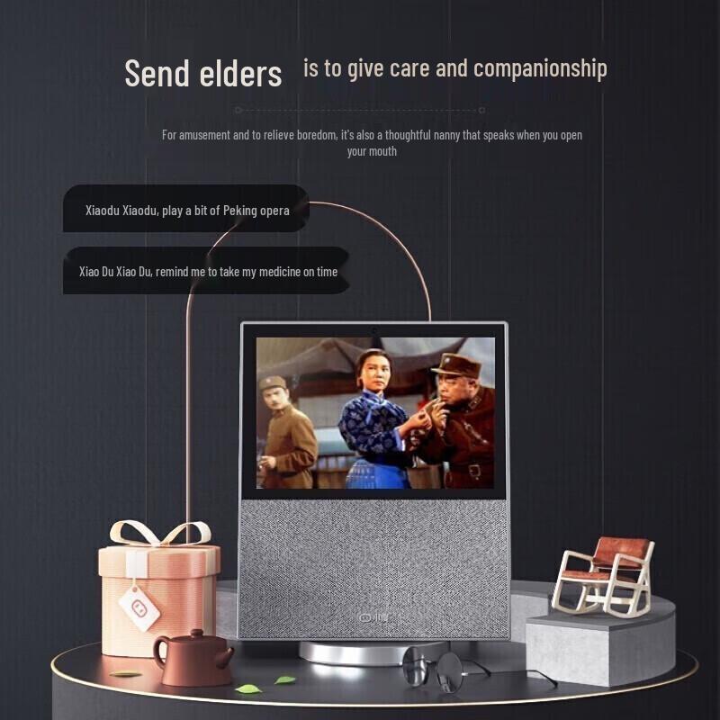 Xiaodu Smart Screen X10 10-inch AI Smart Speaker with Video Call CN plug (adapter included)