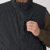 MUJI Men's Water-Repellent, Washable, Padded Walking Vest, AG003A4A, Black, Men's XL