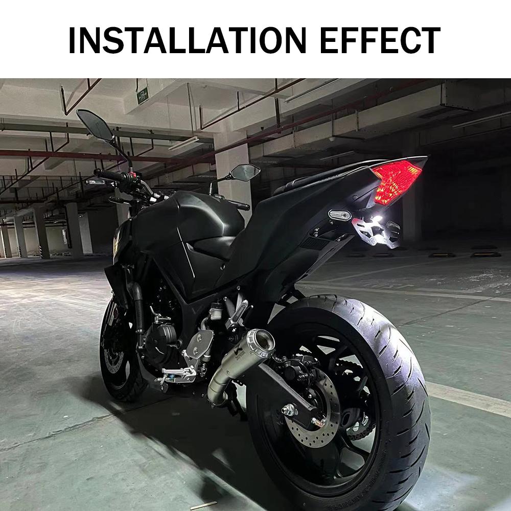 MT-03 R3 светодиодный держатель номерного знака для YAMAHA YZF R3 R25 MT25 MT03 регулируемый фиксатор крыльев MT03 мотоцикла