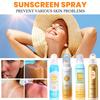 Солнцезащитный спрей Анти-УФ Маленькое отверстие Отбеливающий Консилер Солнцезащитный Водостойкий Защищающий от пота Солнцезащитный крем для всего тела 150 мл