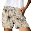Женские повседневные летние эластичные пляжные шорты с принтом повседневные шорты