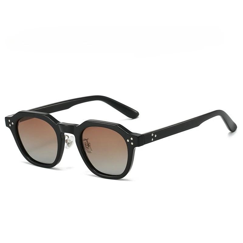 Retro Trend Niche Polarised Sunglasses Unisex Uv Resistant Magnificent Sturdy And Durable Full Frame Uv400 Glasses