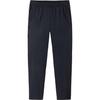 Lightweight Breathable Solid Color Mid-Rise Straight Leg Sports Pants Men Pants Black 152431517R-1