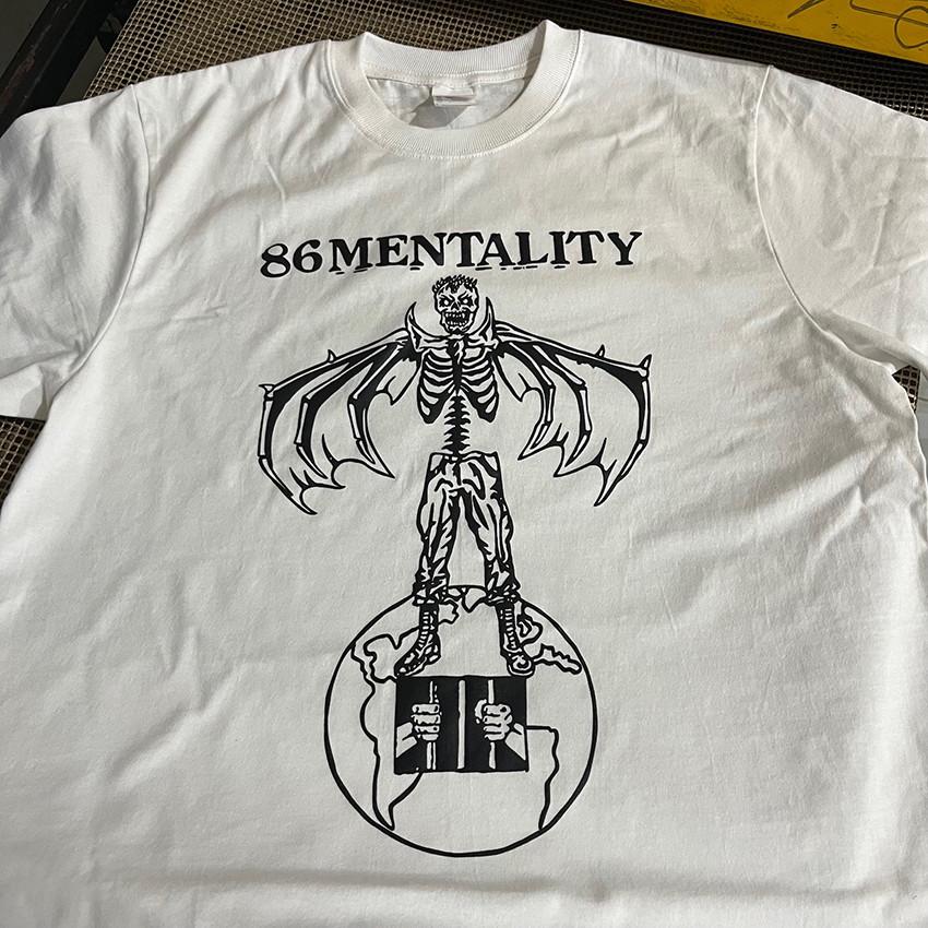 Редкая коллекция футболок 86 Mentality Подарок Фаната Белый Размер S-5XL Футболка HH113 Унисекс Футболка