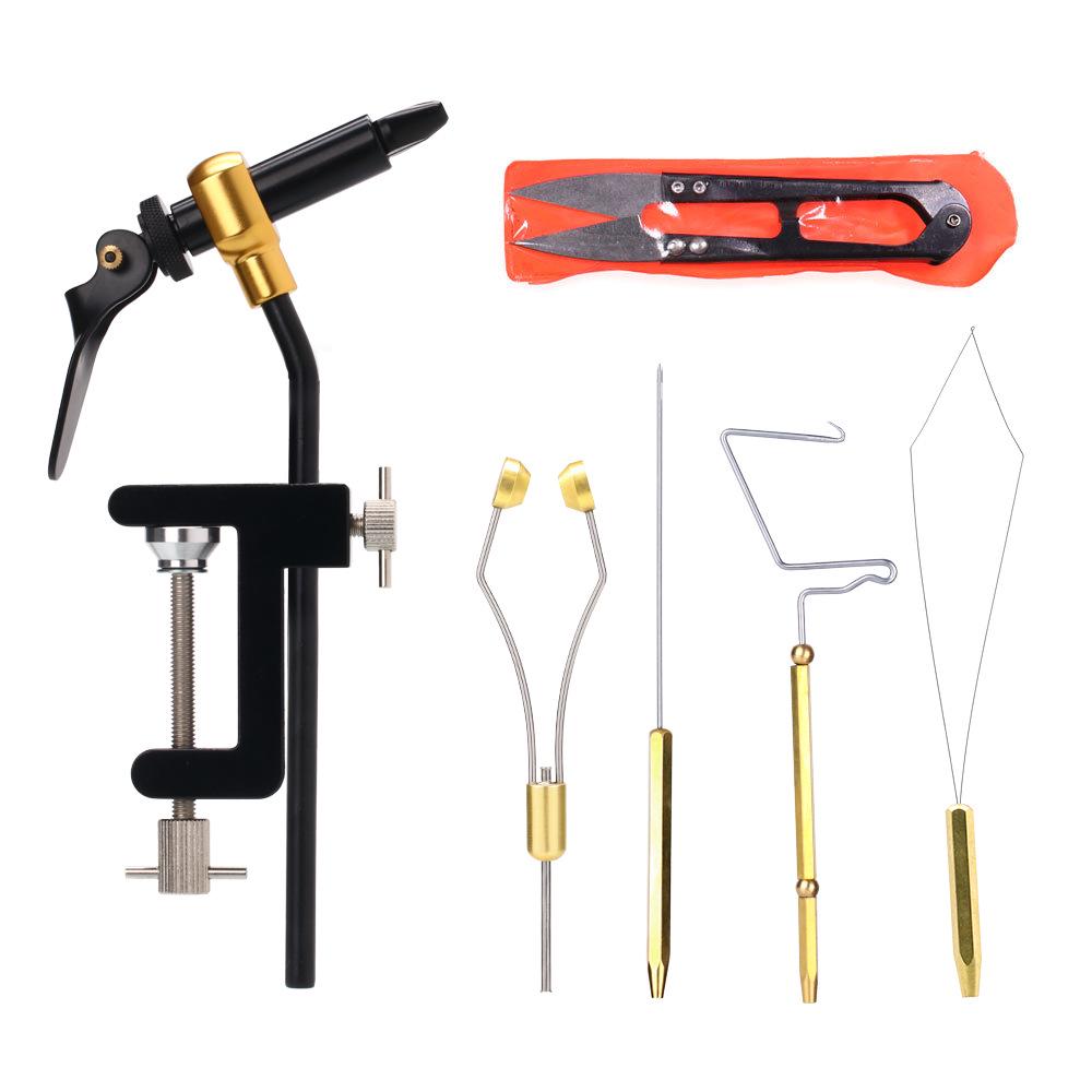 Тисочки-плоскогубцы для вязания мушек и вращающийся набор инструментов для приманок