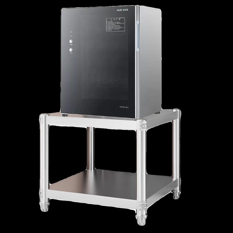 Cream Style Wooden 1-Barrel Floor-Standing Storage Rack