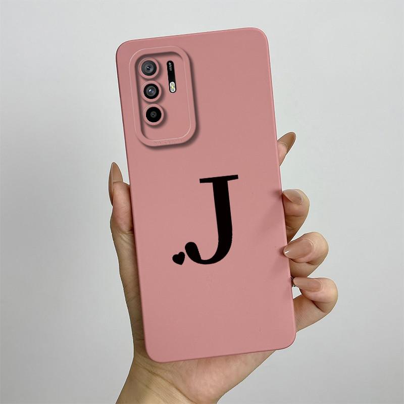 Для oppo A94 5G Чехол OPPO Reno5z Reno 5z F19 Pro Plus Милые Буквы Квадратный Чехол для Телефона CPH2211 CPH2211 Ударопрочная Задняя Крышка
