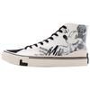 Disney X Li Ning Non-Slip Wear-Resistant High-Top Canvas Shoes Men Sneakers Black White AGCQ281-1