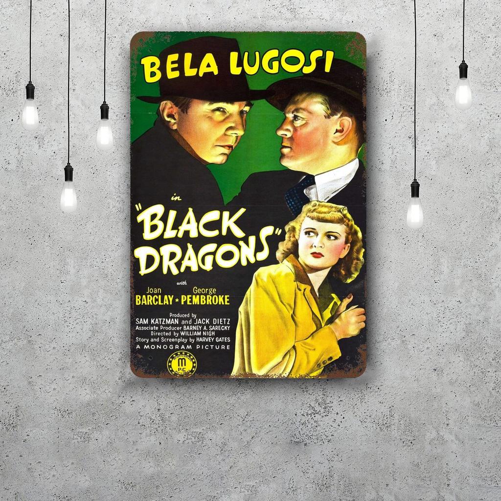 bela lugosi dracula actor Tin Sign Home Decor Wall Decor Art Wall Mural Room Decoration Decor Retro Metal Sign Plate Bar Posters