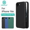 For iPhone 16e Phone Case Nillkin Super Frosted Shield Pro Hard PC+TPU Shell Shockproof Back Cover