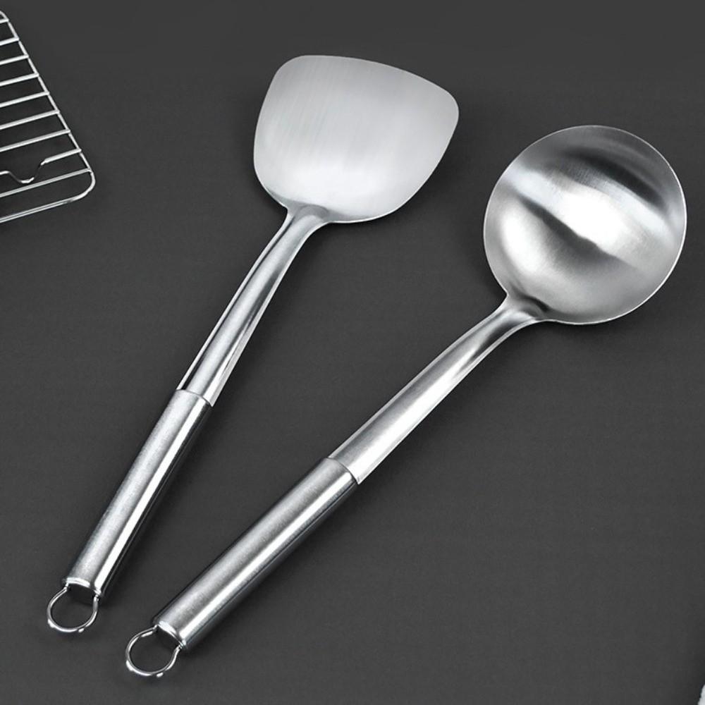 Thickened Kitchen Shovel Spoon Heat Resistance Wok Spatula Spoon Kitchen