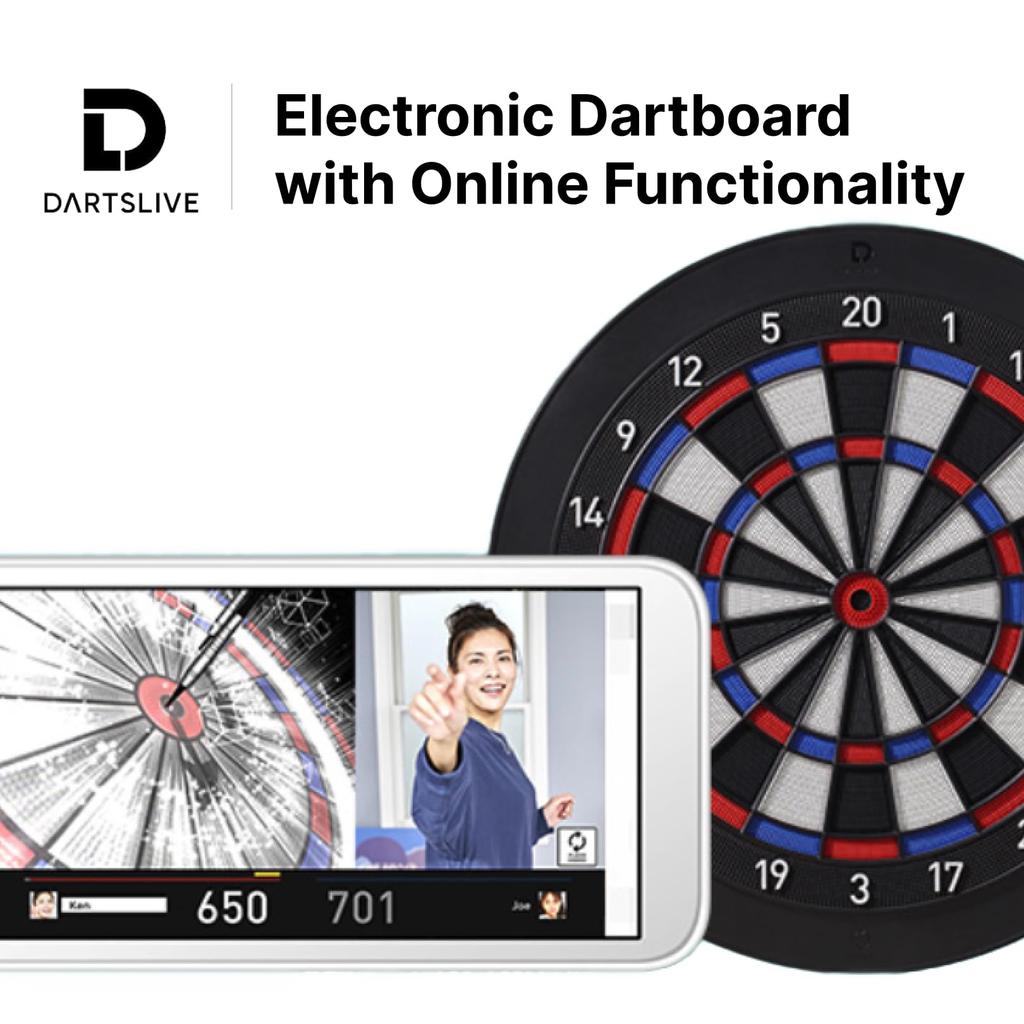 Доска для дартса DARTSLIVE Home черная, одиночная позиция dlb0003