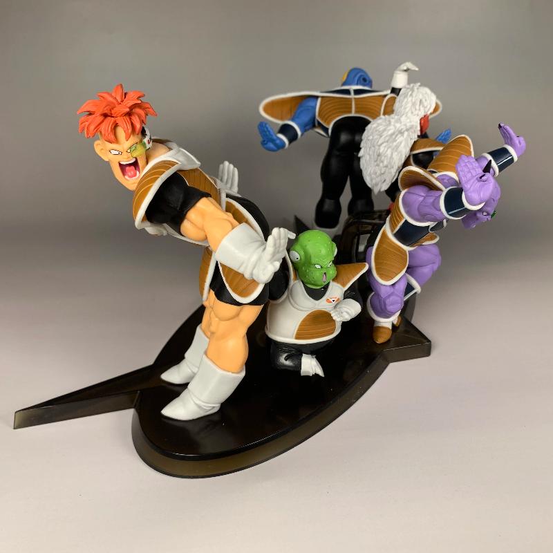 Dragon Ball Z Ginyu Force Figure Anime Figurine Jeice Guldo Recoom Burter Action Figure Pvc Statue DBZ Fgure Model Doll Toy
