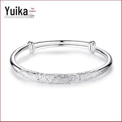 Браслет Phoenix Afiligree Copper Silver Plated 2021 года: Модные женские украшения для рук