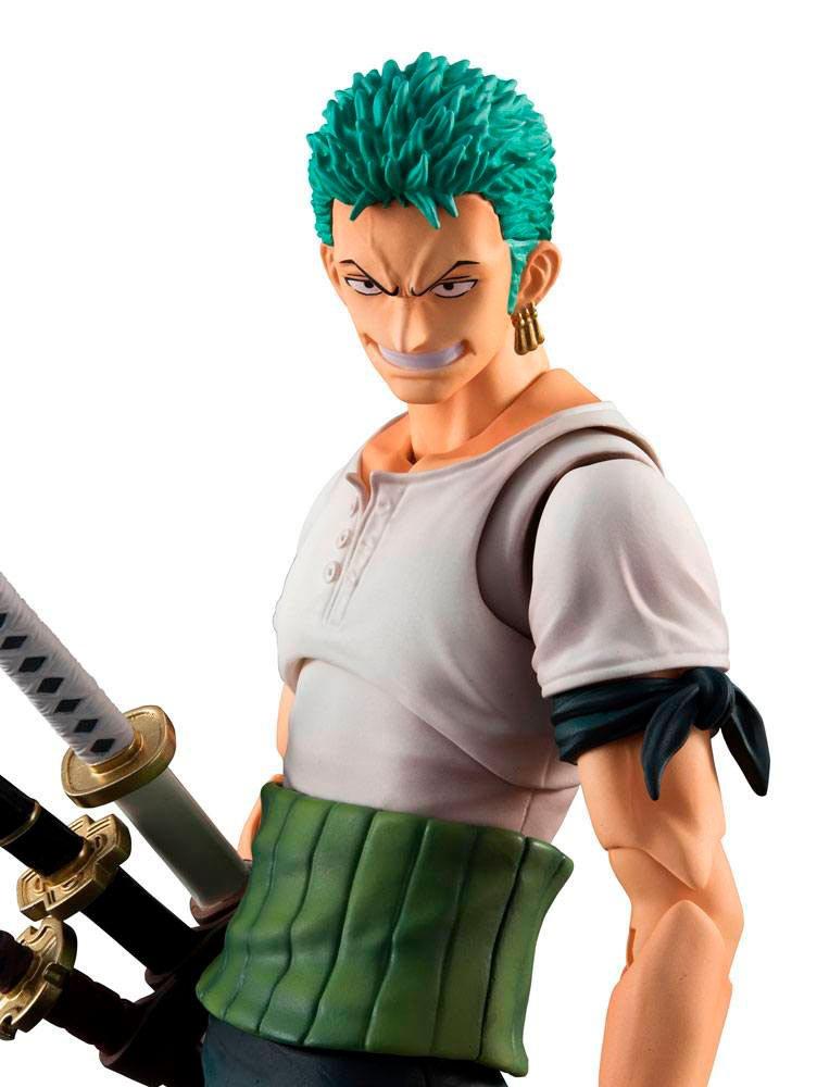 Variable Action Heroes ONE PIECE Roronoa Zoro PAST BLUE начальная 190 мм ПВХ окрашенная подвижная фигурка (с бонусом) Прибл.