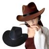 Повседневная ковбойская шляпа Ретро джазовая кепка Новая шляпа джентльмена Осень Зима