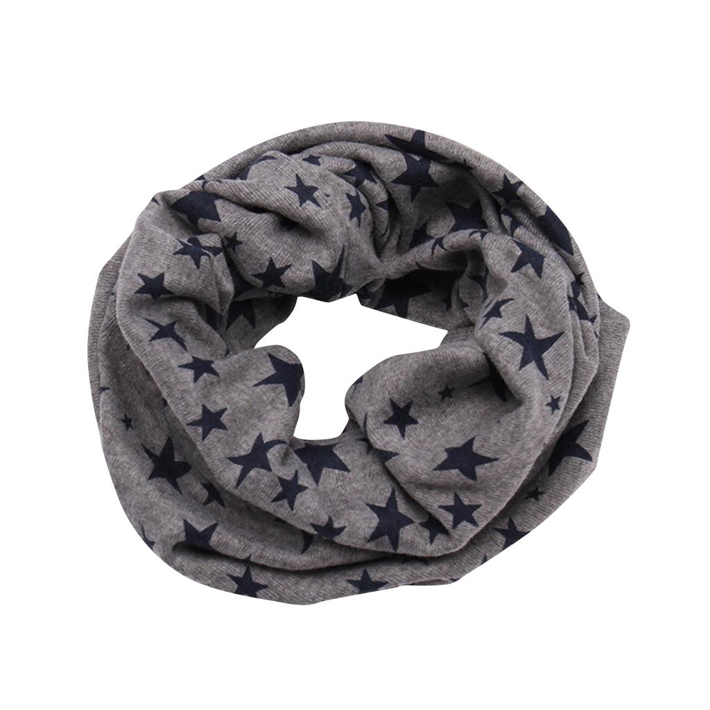 Весенне-осенняя корейская мода пентаграмма детский шейный платок многоцветный детский шарф