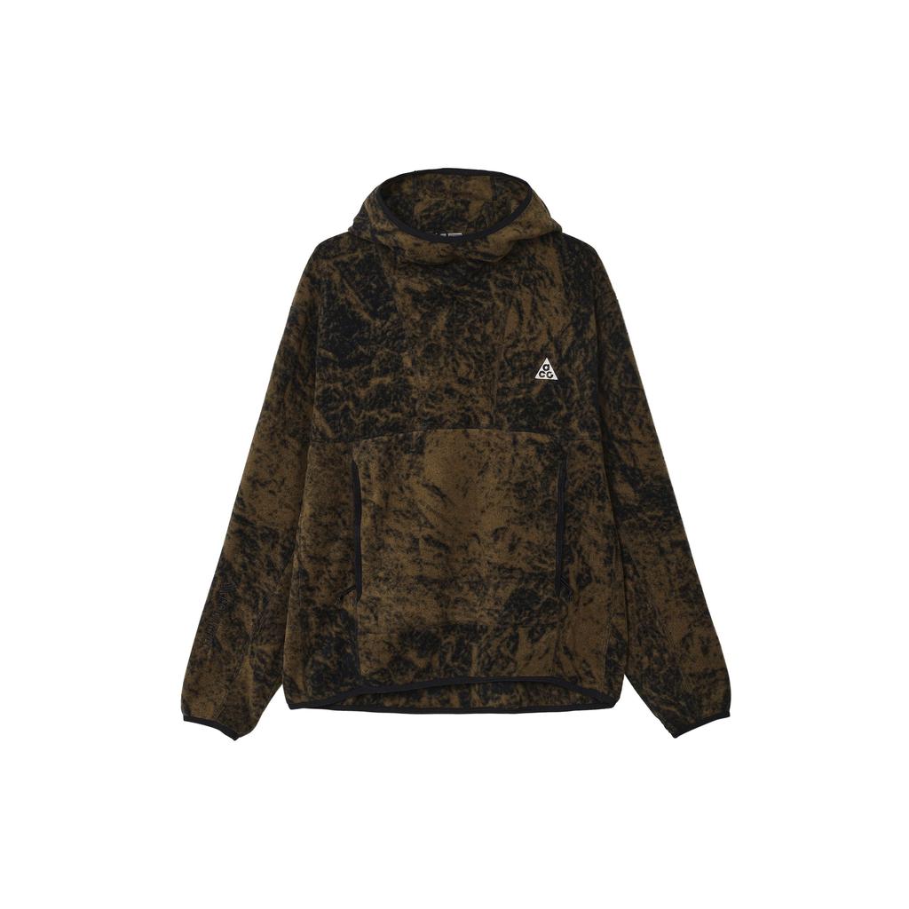 Nike ACG Therma-FIT Спортивная толстовка с принтом Wolf Tree из флиса Мужские топы Коричневый DM4327-242