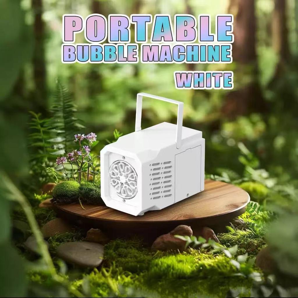 10-луновое полностью автоматическое выдувание пузырей, ручная электрическая машина для выдувания пузырей, игрушка для улицы, день рождения, без батареек и мыльной воды