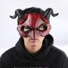Halloween PU Ram Horn Devil Mask for Masquerade & Cosplay
