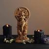 1pc Pagan Altar Goddess Witch Snake Maiden Statue Decoration Ornament Resin Crafts Home Accessories
