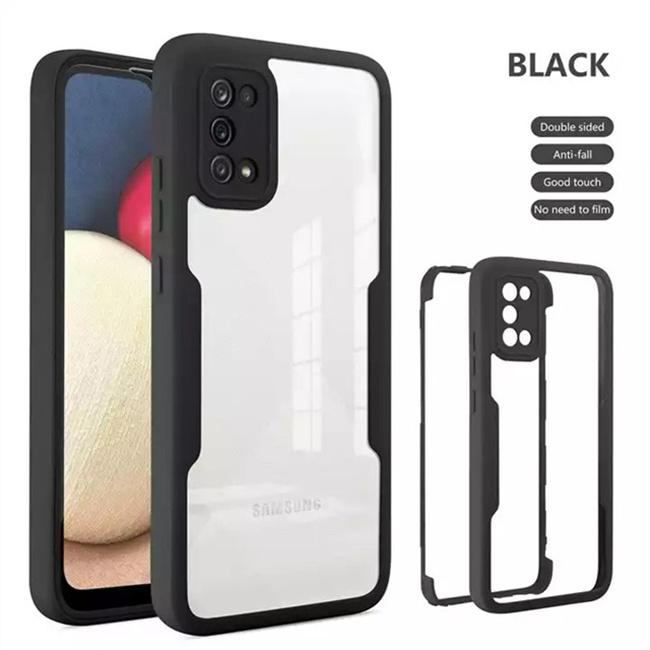 Чехол с полной защитой 360 градусов для передней и задней части Samsung A15 A55 A05S A14 A53 5G A52 A32 A13 A33 A12 A73 A51 A21s A30 A03s A82