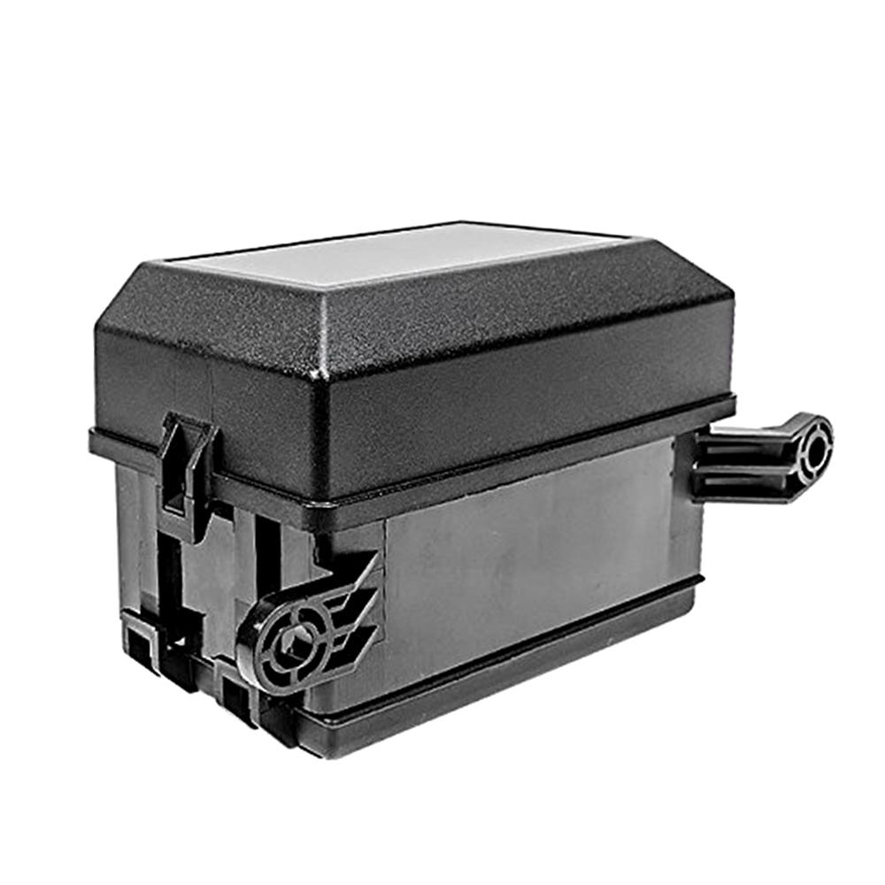 12 Slot Relay Box 6 Relays 6 ATC ATO Standard Fuses Holder Block with 41pcs Metallic Pins Universal for Automotive and