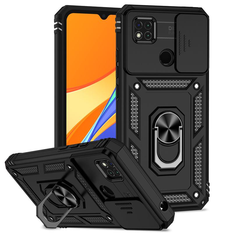 Для Redmi 9C чехол противоударный бронированный магнитный автомобильный держатель кольцо чехол для телефона для Xiaomi Redmi 9C 9 C Redmi9C защитная задняя крышка камеры