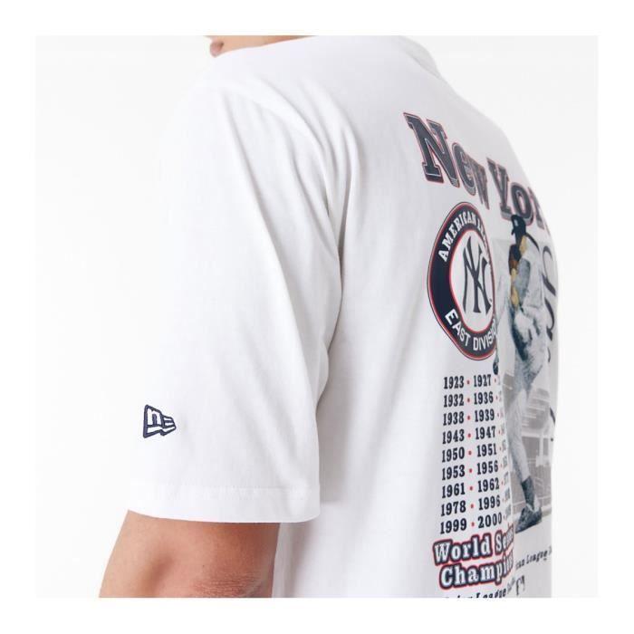 Футболка - NEW ERA - New York Yankees - Хлопок - Manches Courtes - Col classique