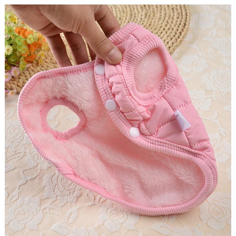 Одежда для собак Зимние хлопковые жилеты для собак Пальто Plus Теплые для маленьких и средних собак Одежда для щенков Французский бульдог Чихуахуа Перро