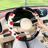 Чехол на руль автомобиля зимний плюшевый теплый милый мультяшный износостойкий чехол на руль защитный чехол на руль