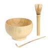 Gokusho Tea Ceremony Utensil Set Tea Tea 3-Piece (Tea Whisk, Scoop, Bowl)