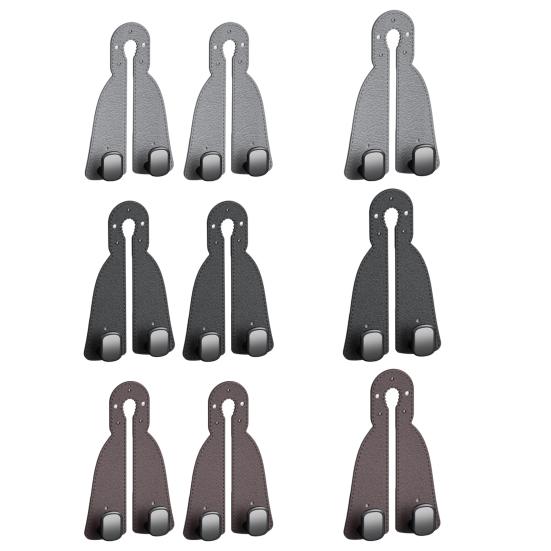 1/2 шт. автомобильный крючок для подголовника для хранения на спинке сиденья автомобиля из искусственной кожи