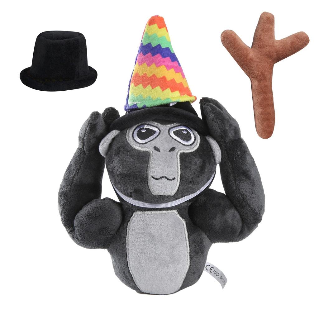 Tag Monke Game Peripheral Chimpanzee Plush Doll Toys для семьи, детей, обучающих, интеллектуальных, плюшевых игрушек, подарков на день рождения