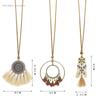 Bohmian Style Long Tassel Necklaces Originality Necklace Fashion Sweater Chain