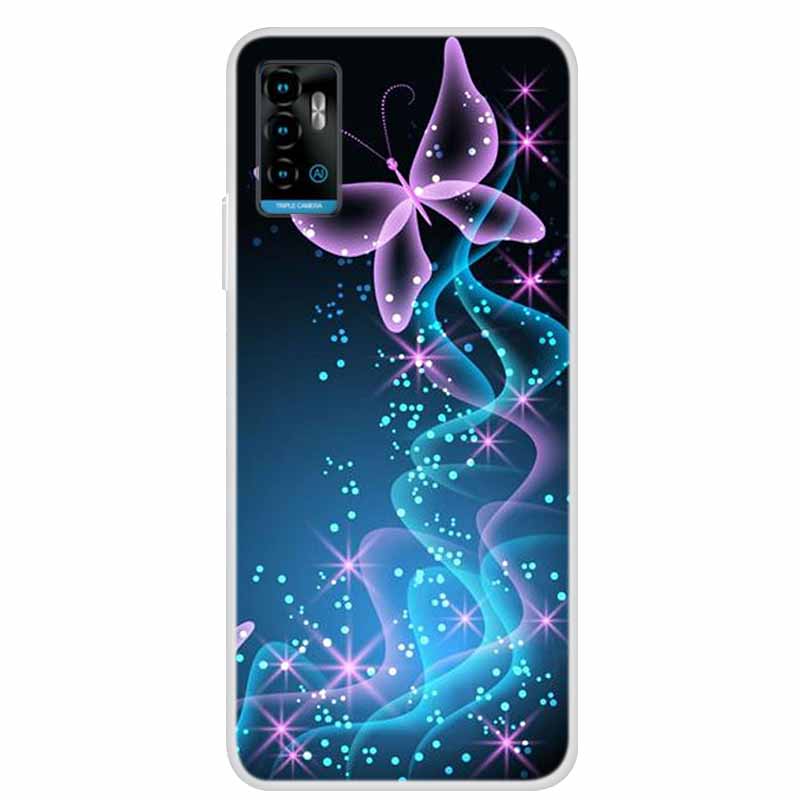 For ZTE Blade A71 Case Animals Bumper Silicone TPU Soft Cover Phone Case For ZTE Blade A71 A7030 Shockproof Cartoon Coque Funda