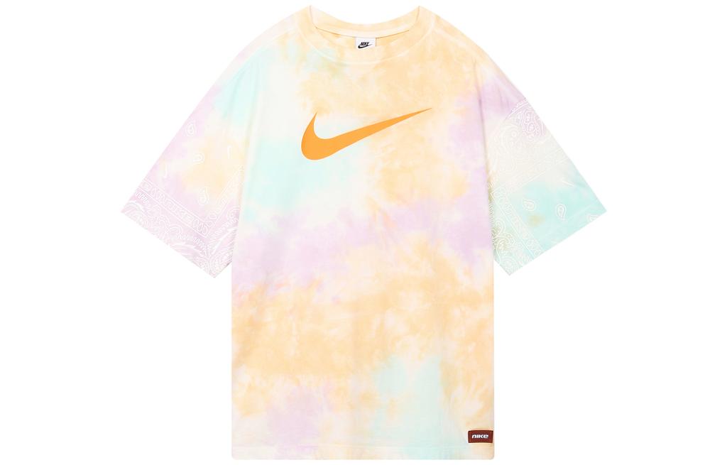 Nike Спортивный комплект: футболка с рукавом, женская, разноцветная, FJ7731-885