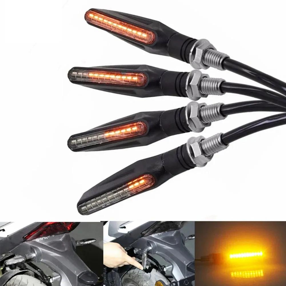 Сигналы поворота мотоцикла, встроенное реле 12 В, мигалка для мотоцикла, светодиодная мигалка для воды, мотоиндикатор, аксессуары для фонарей поворота