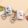 Snap Button Design Storage Photo Card Holder With Keychain Portable Pocket Album  Photo Sticker