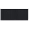 Rectangular Rug Black 80 x 200 cm Bamboo