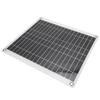 25W Portable Flexible Polycrystalline Solar Panels Charging Board for Outdoor Travel Camping RV