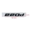 ABS 3D Car Rear Trunk Letter Badge Emblem Exterior for BMW 116d 118d 120d 125d 135d 218d 220d 240d Auto Modification Accessories yj2
