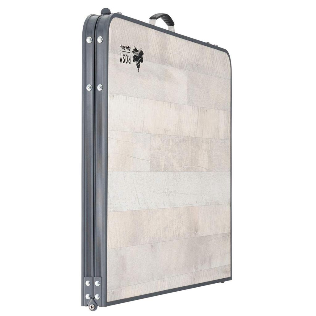 LOGOS ROSY Cart Low Table 73188040 Белый складной стол для кемпинга на открытом воздухе