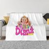 Копия милого пледа Diana Show, Love Diana, плед на среду для дивана, очень большой плед