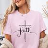 Футболка Faith Comfort Colors, религиозная христианская толстовка с библейским стихом, подарок «Сделаем небеса переполненными Иисусом», футболка «Вера превыше страха. Бог благ».