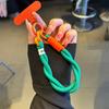 Mobile Phone Hanging Short Wrist Straps Band Cute Decoration Can Be Carried Twist Rope Anti-loss Pendant For All Phone Case