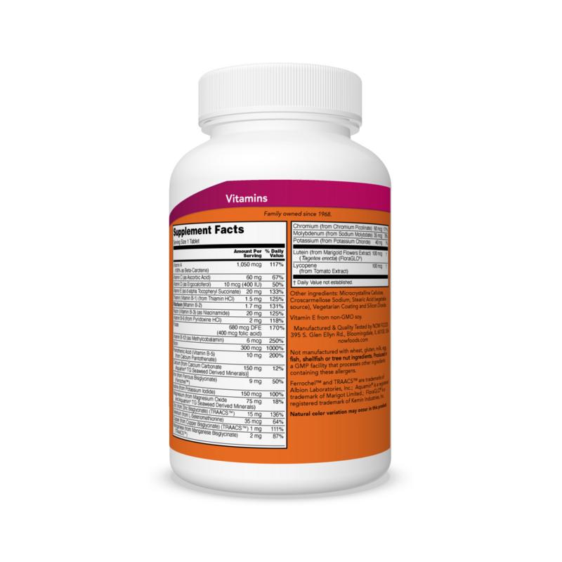 Now Foods Daily Beats Мультивитаминно-минеральные таблетки, 250 таблеток, 1 шт.