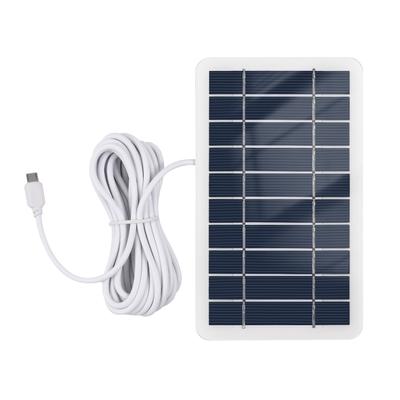 2W 5V Портативное солнечное зарядное устройство Водонепроницаемое зарядное устройство для солнечной панели для кемпинга с разъемом Micro USB для